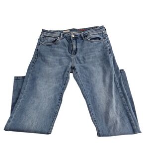 PILGRIM Women's Blue Wash Denim Straight Leg Jeans Size 30